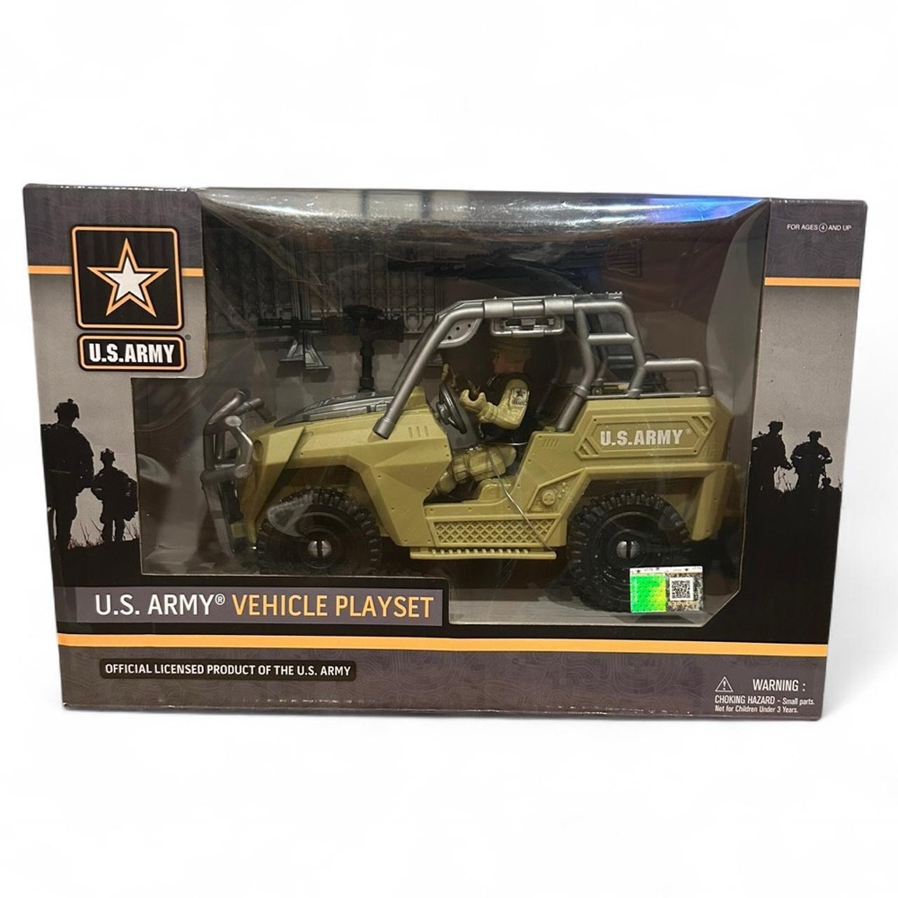 U.S. Army Toy Vehicle Set - Olive Green